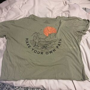 Fifth Sun Olive colored Graphic Tee